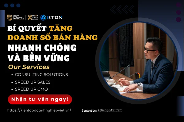 Bí quyết tăng doanh số bán hàng nhanh chóng và bền vững