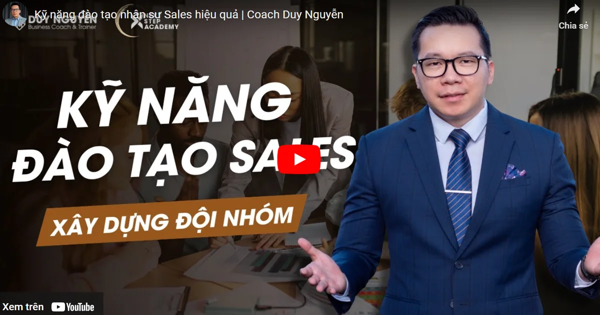 Kỹ năng đào tạo Sales